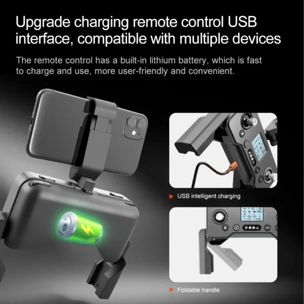 For Xiaomi V198GPS Drone ESC 8K Profesional HD Camera Brushless Obstacle Avoidance Aerial Optical Foldable Quadcopter Drone New - Image 6