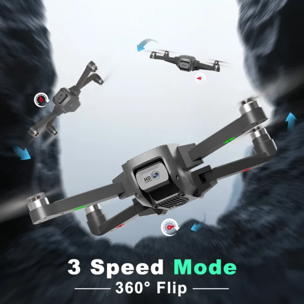 IDEA16 drone with camera 4k With Dual Camera 2 batteries 5G WIFI RC Drone with Brushless Motor Optical Flow for Adult Children - Image 4